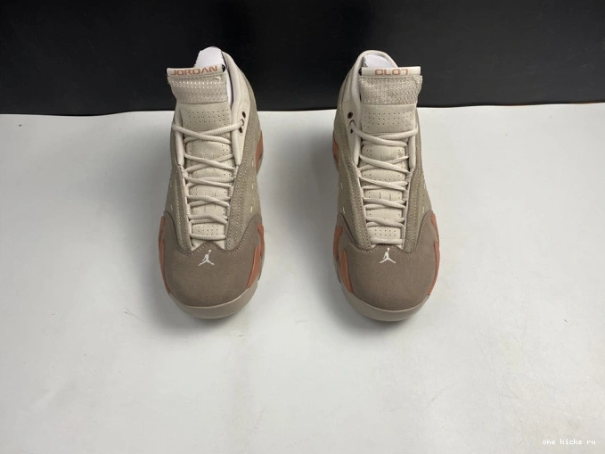 Rep Onekick Clot AIR Jordan 14 Retro Blush DC9857-200 Low Terra 0723